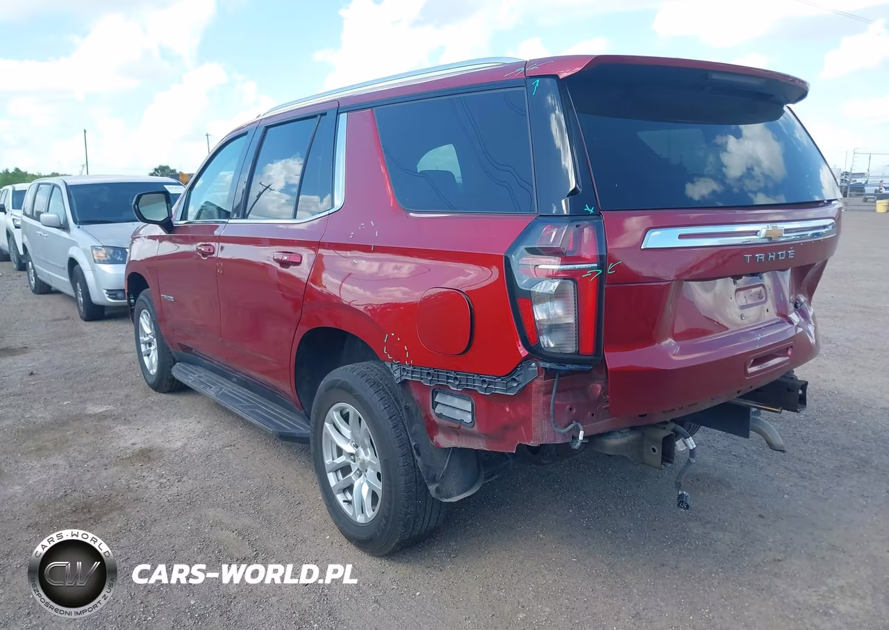 2021 Chevrolet Tahoe 2Wd Lt VIN:1GNSCNKD6MR361786 - 3
