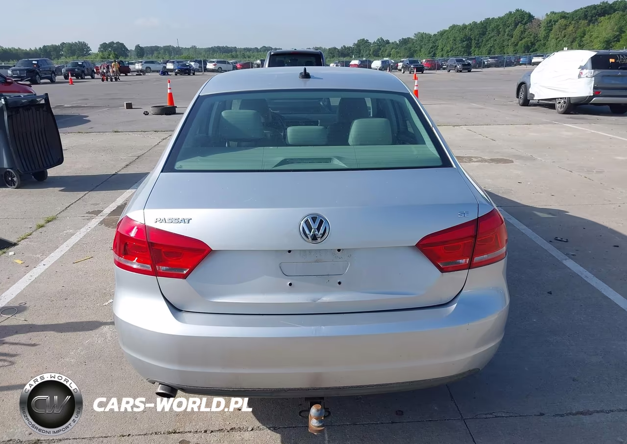2012 Volkswagen Passat 2.5L Se VIN:1VWBP7A34CC010102 - 16