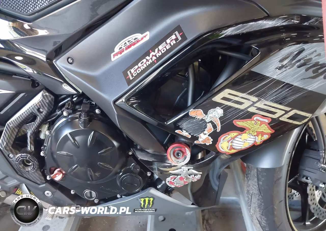 2024 Kawasaki Ex650 P VIN:ML5EXEP10RDAD5083 - 8