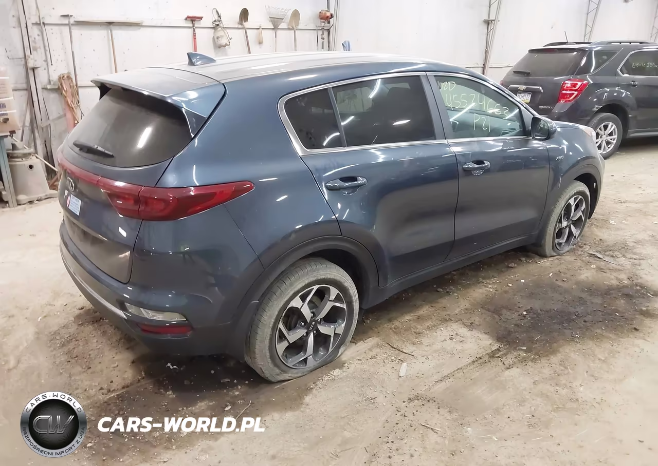 2021 Kia Sportage Lx VIN:KNDPMCAC3M7937726 - 4