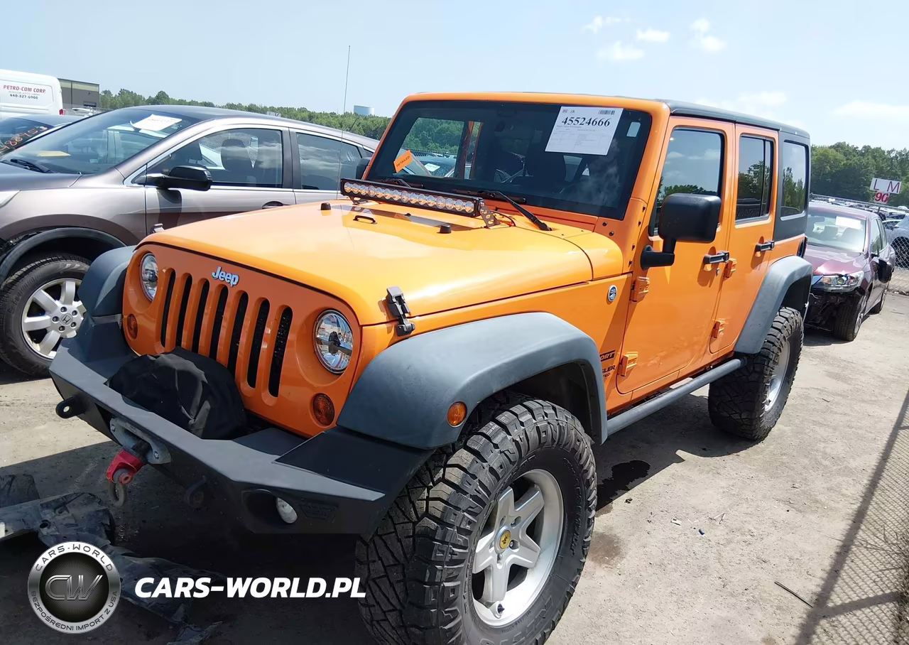2012 Jeep Wrangler Unlimited Sport VIN:1C4BJWDG0CL222136 - 2