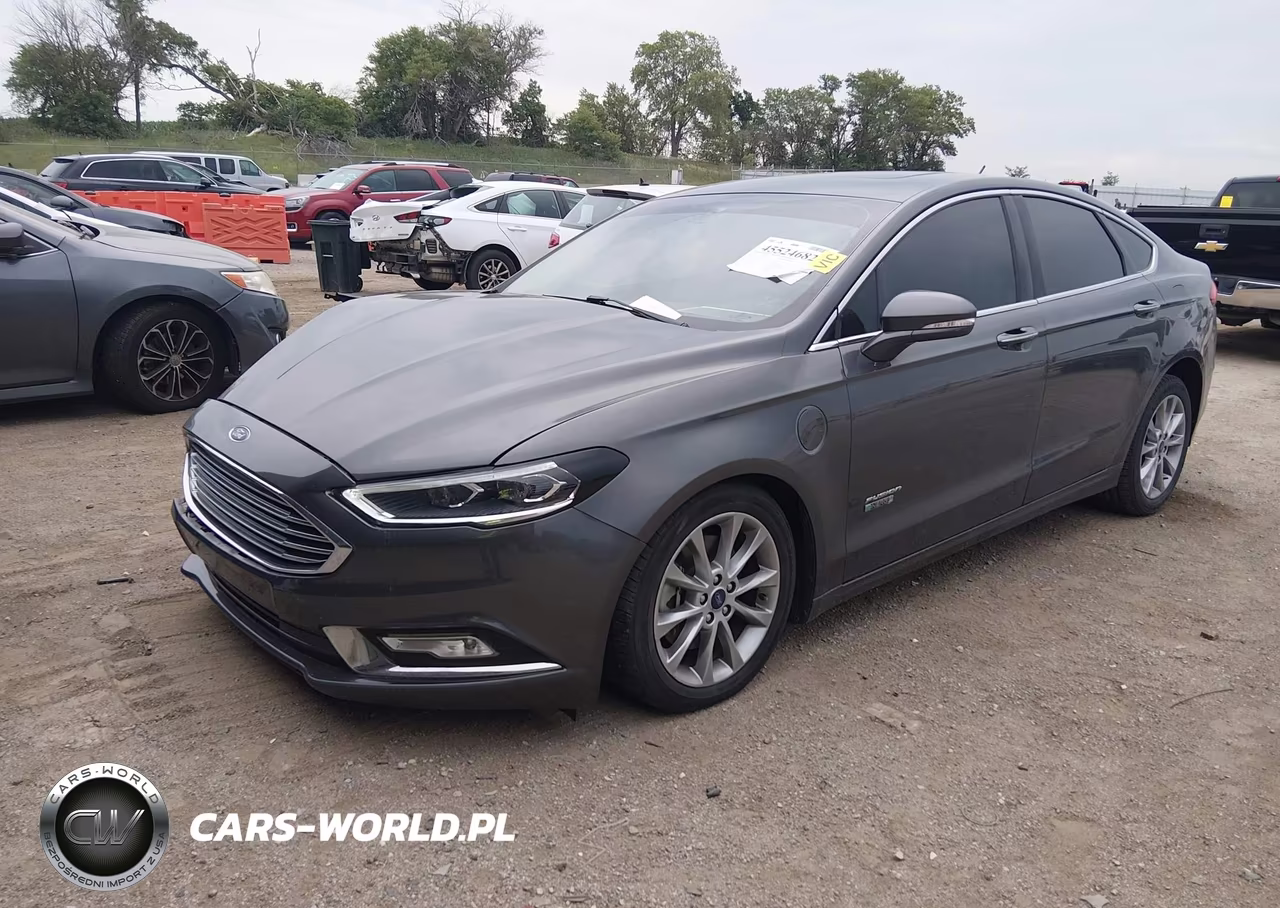 2017 Ford Fusion Energi Se Luxury VIN:3FA6P0PU5HR283950 - 2