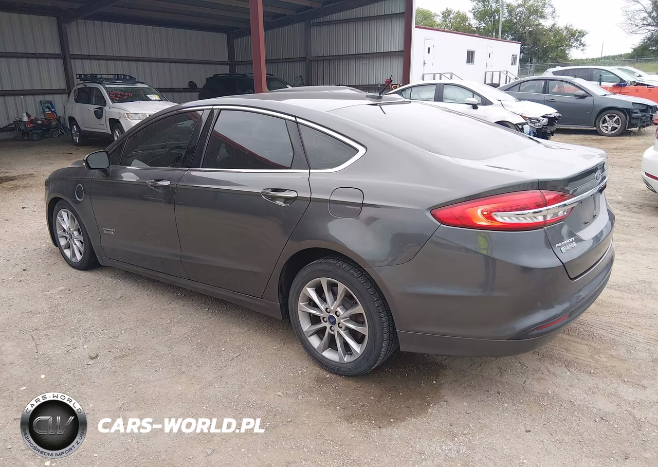 2017 Ford Fusion Energi Se Luxury VIN:3FA6P0PU5HR283950 - 3