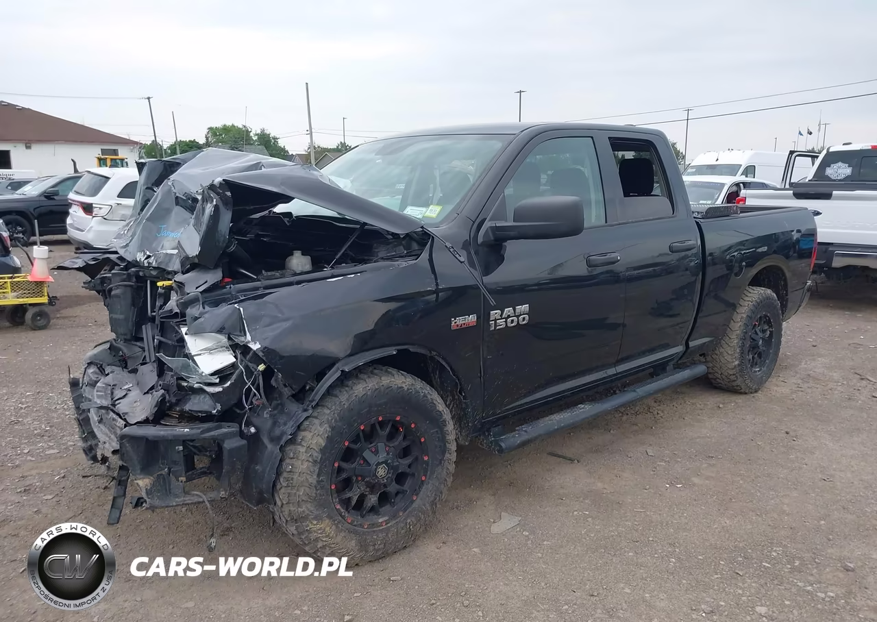 2018 Ram 1500 Express 4X4 6'4 Box VIN:1C6RR7FT5JS351619 - 2