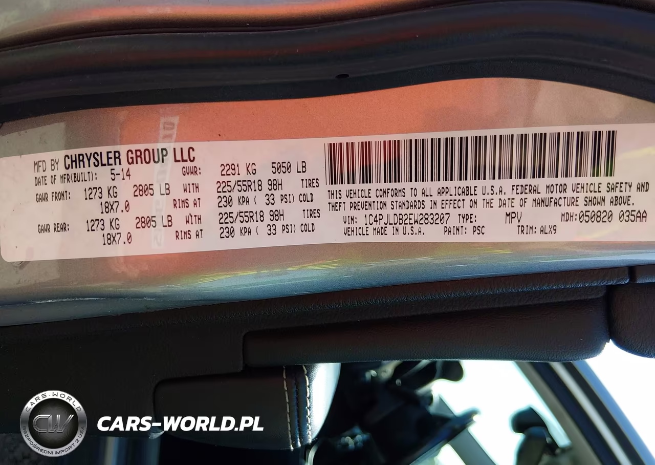2014 Jeep Cherokee Limited VIN:1C4PJLDB2EW283207 - 9