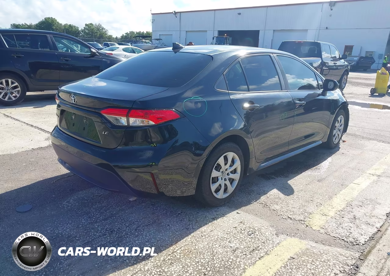 2022 Toyota Corolla Le VIN:JTDEPMAE3NJ197427 - 4