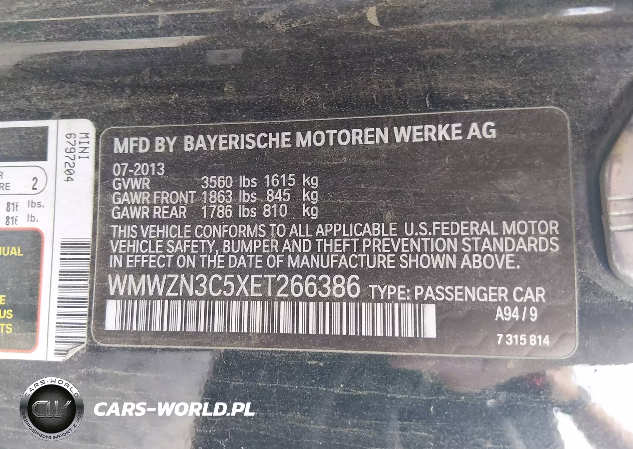 2014 Mini Convertible Cooper VIN:WMWZN3C5XET266386 - 9