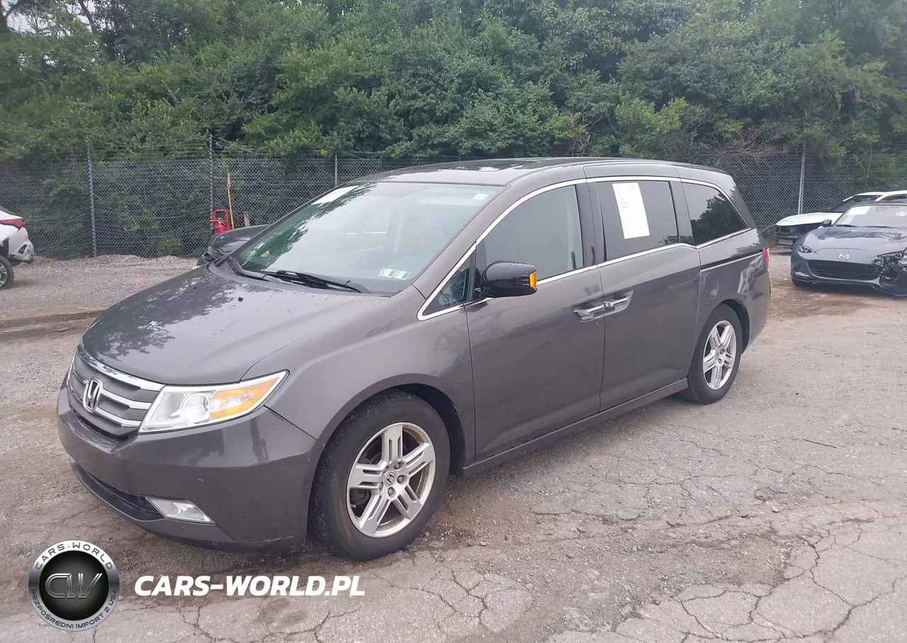 2013 Honda Odyssey Touring-Touring Elite VIN:5FNRL5H94DB004333 - 2