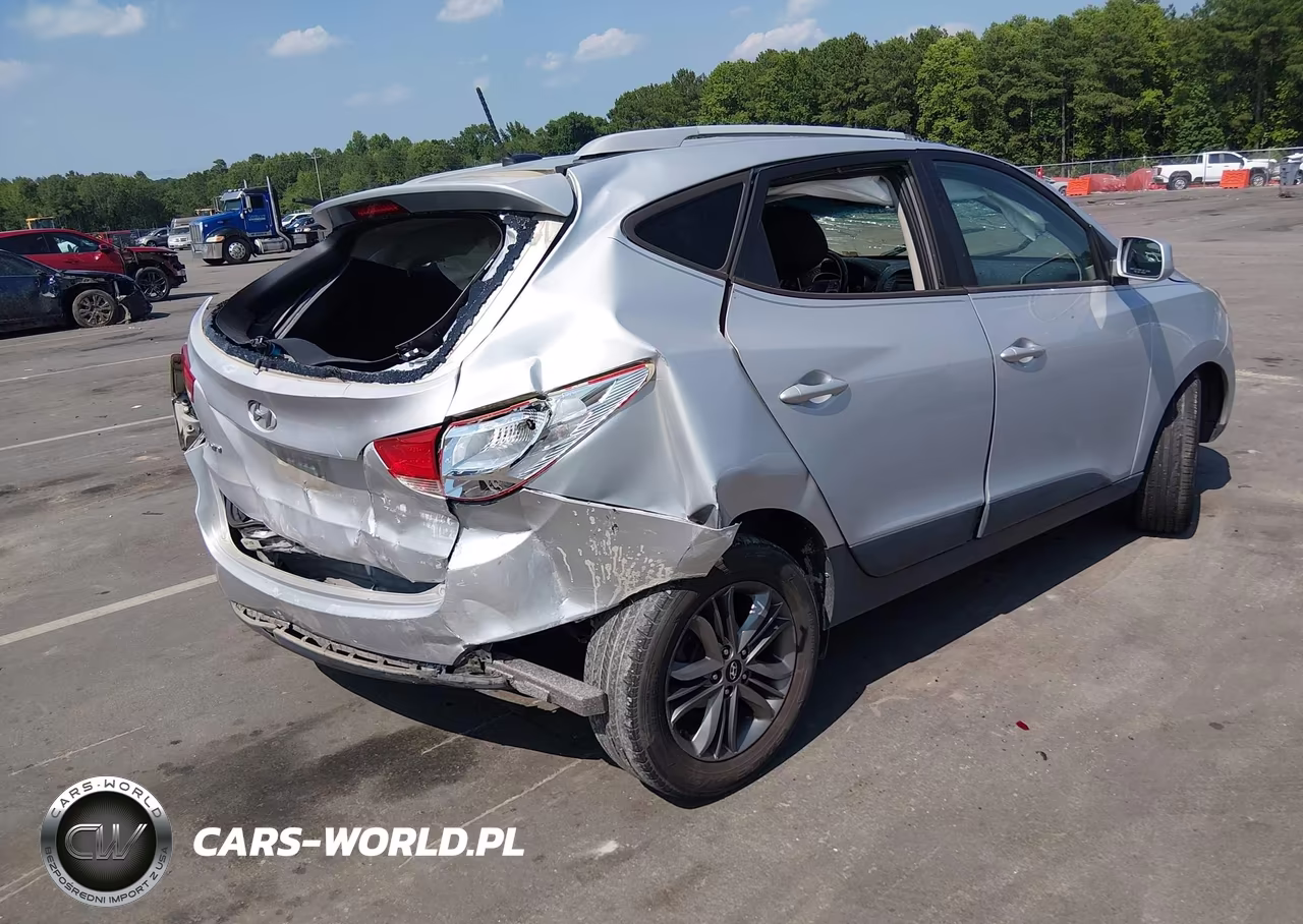 2014 Hyundai Tucson Se VIN:KM8JU3AG4EU879374 - 4