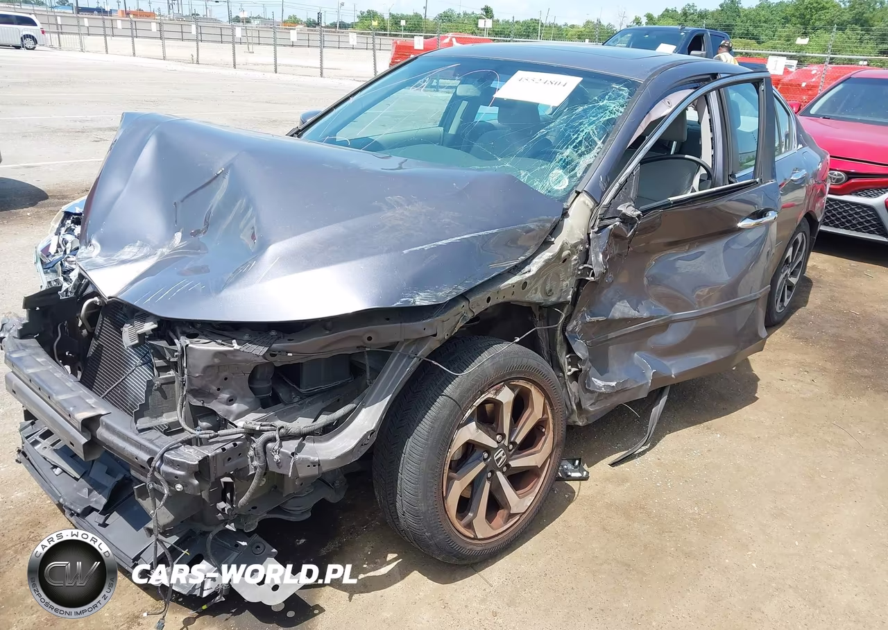 2016 Honda Accord Ex-L VIN:1HGCR2F86GA021209 - 2
