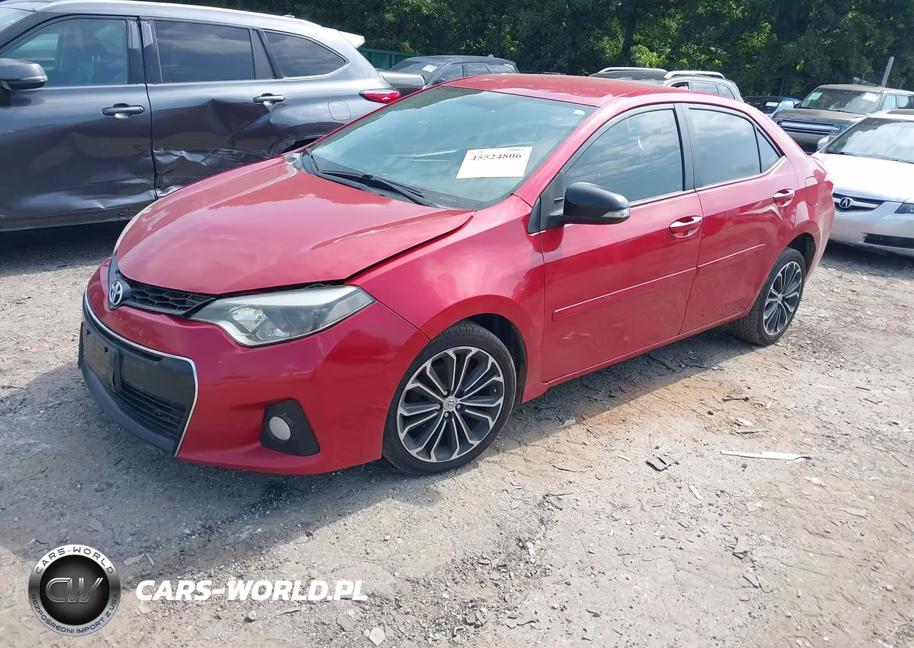 2014 Toyota Corolla S Plus VIN:2T1BURHE4EC190612 - 2