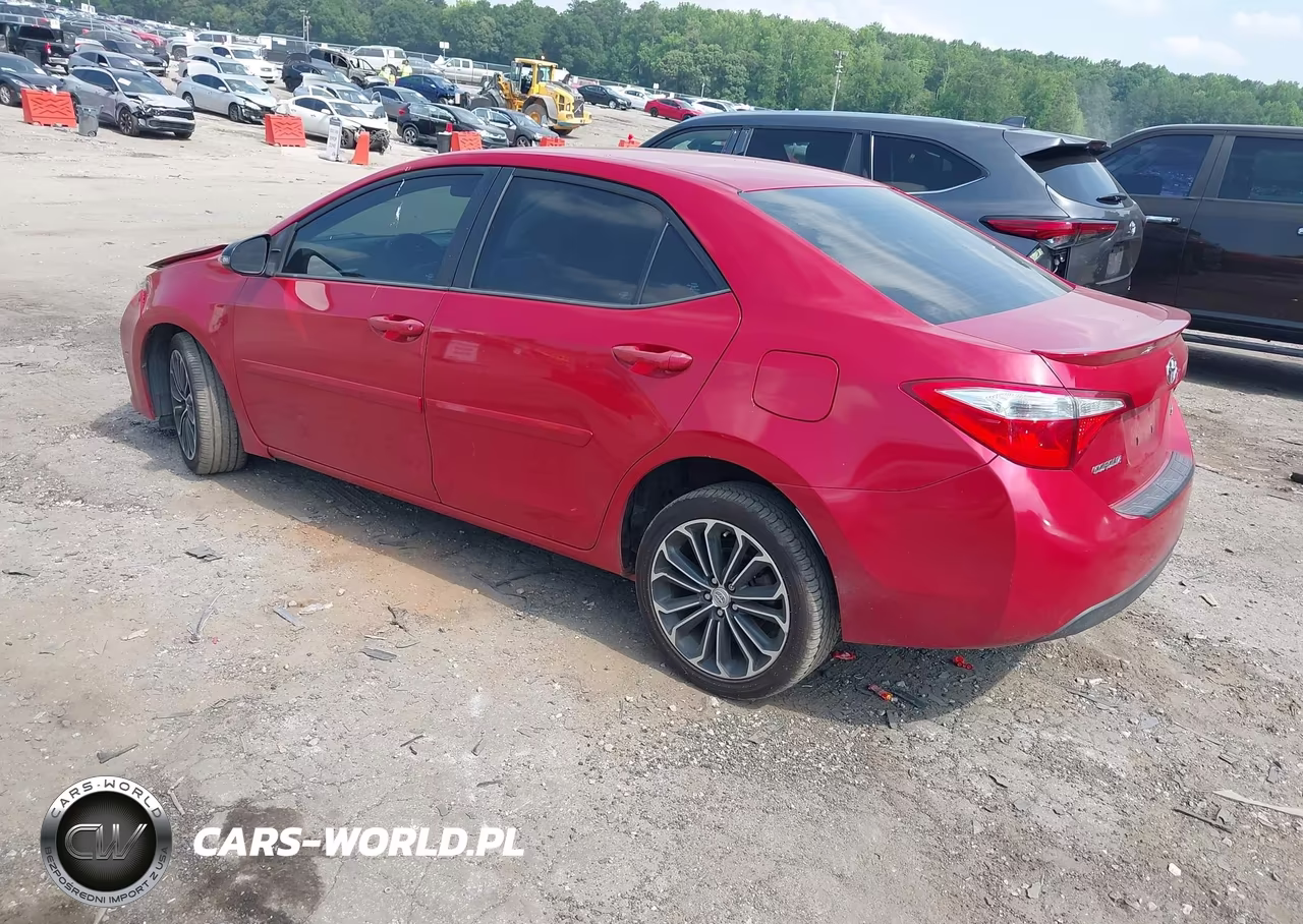 2014 Toyota Corolla S Plus VIN:2T1BURHE4EC190612 - 3