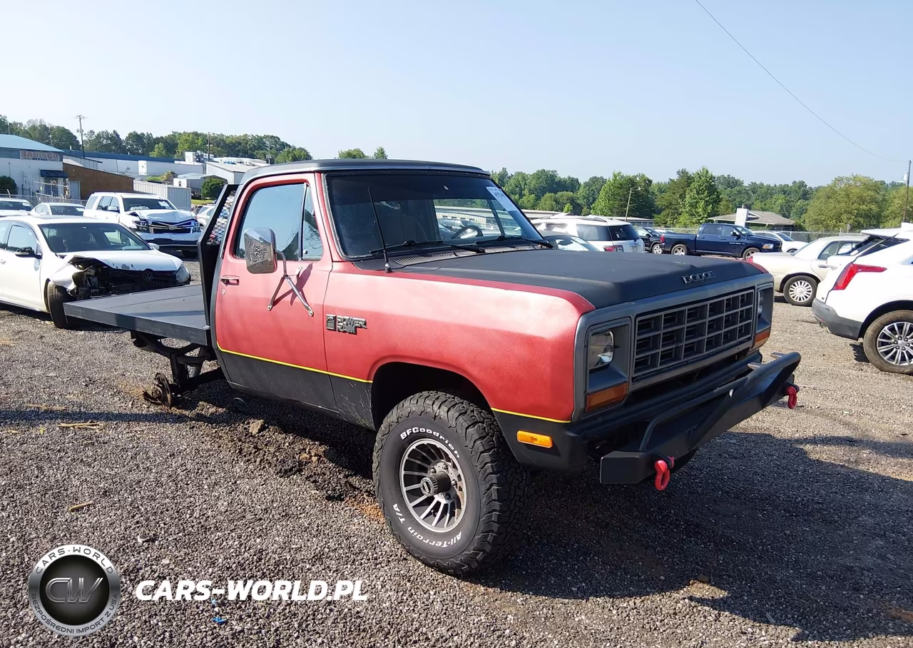 1985 Dodge W-Series W100-W150