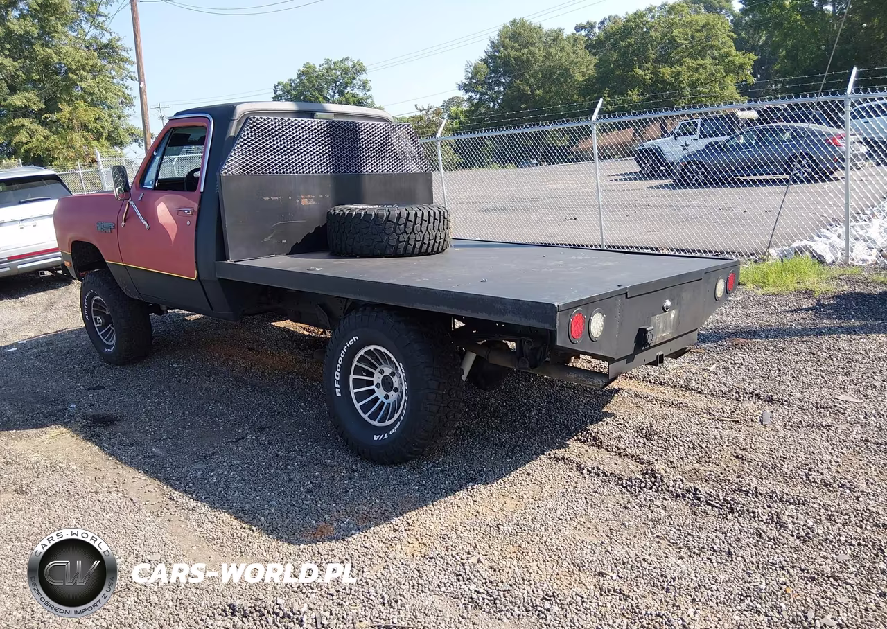 1985 Dodge W-Series W100-W150 VIN:1B7HW14TXFS616166 - 3