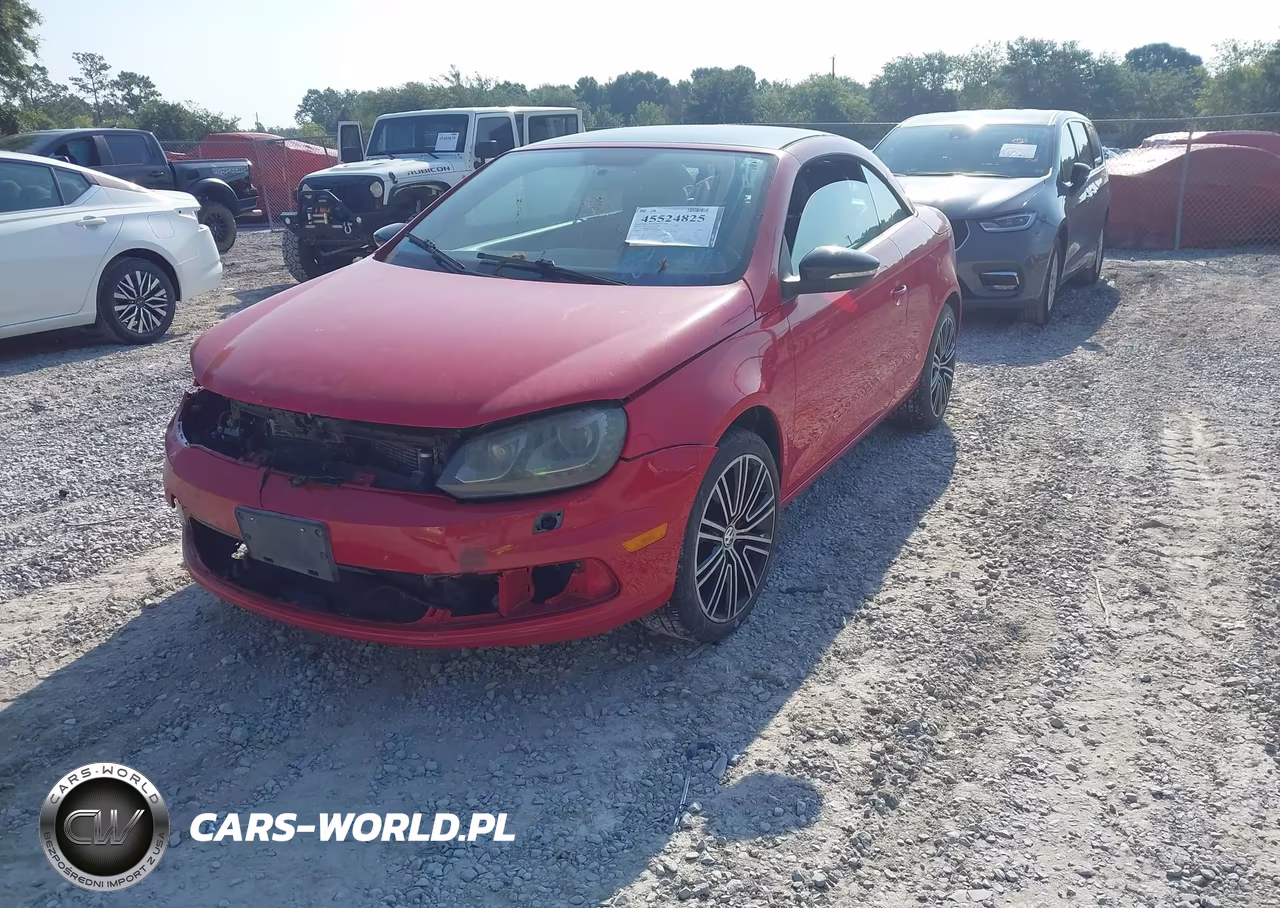 2013 Volkswagen Eos Sport VIN:WVWBW8AH7DV007305 - 2