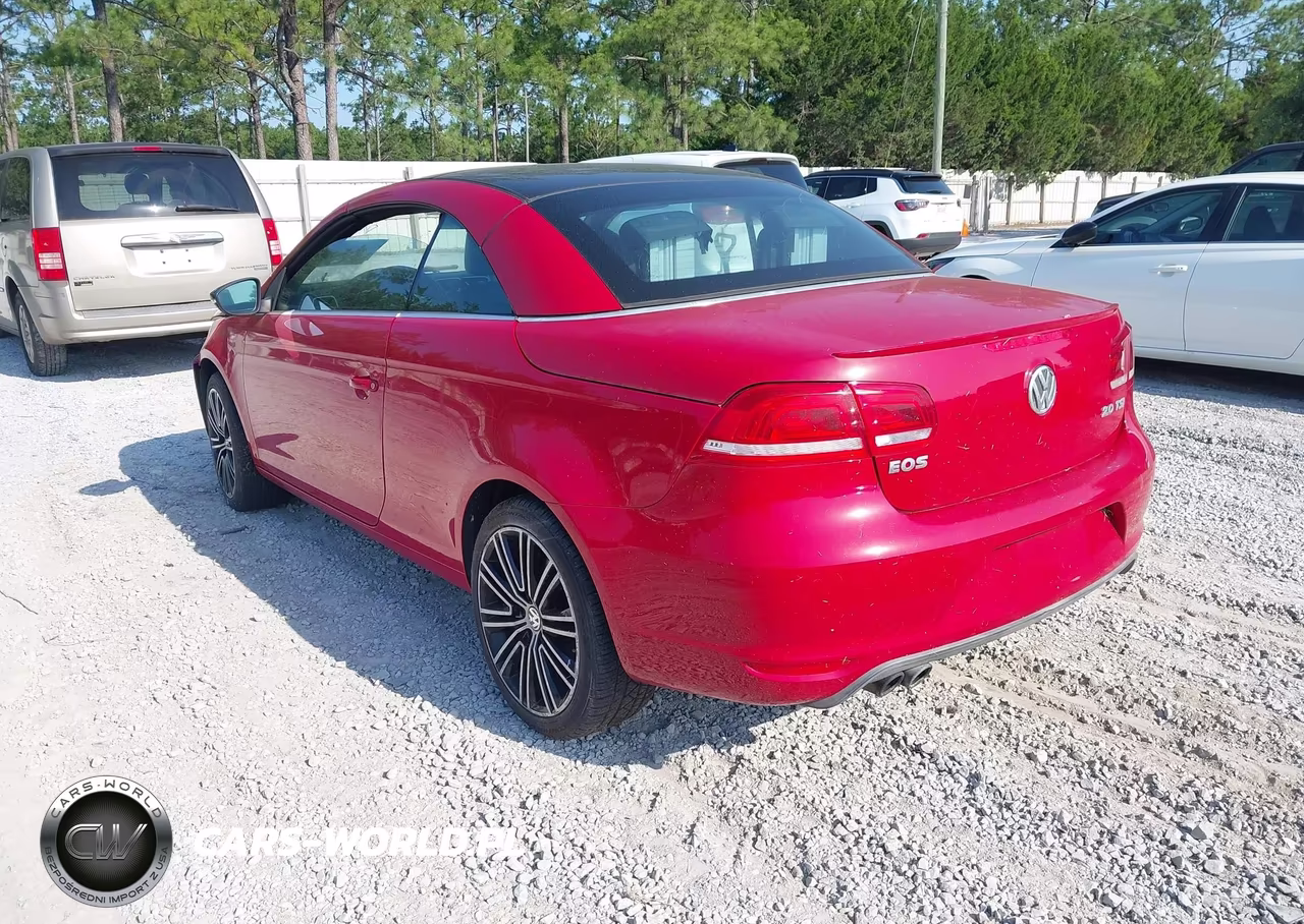 2013 Volkswagen Eos Sport VIN:WVWBW8AH7DV007305 - 3