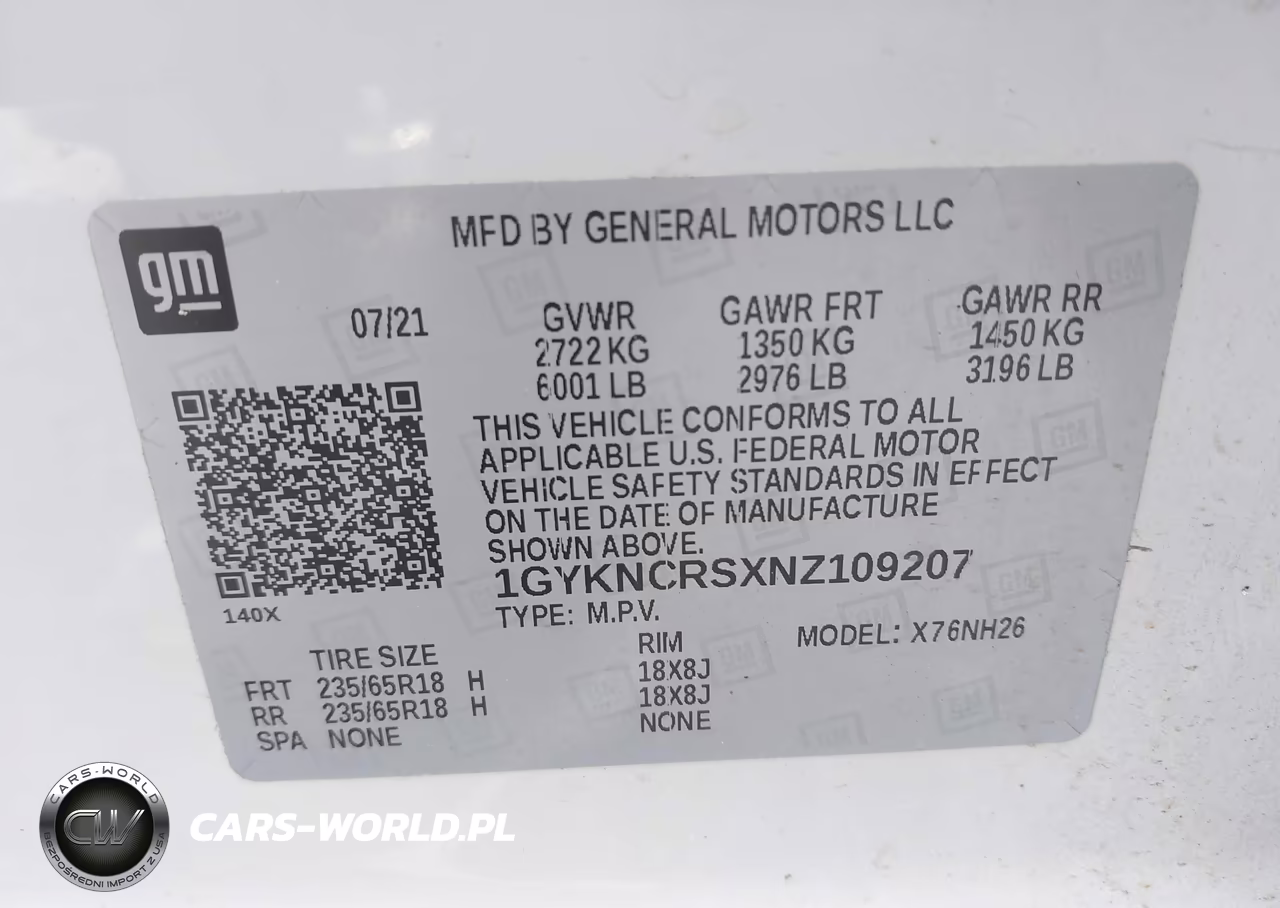 2022 Cadillac Xt5 Fwd Premium Luxury VIN:1GYKNCRSXNZ109207 - 9