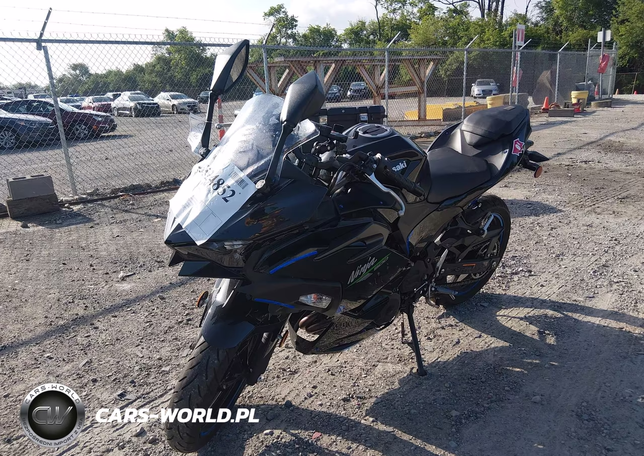 2024 Kawasaki Ex500 H VIN:ML5EXGH15RDA12283 - 2