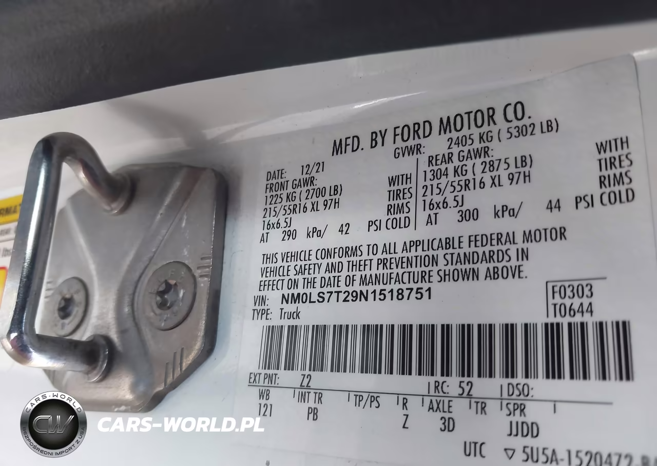 2022 Ford Transit Connect Xlt VIN:NM0LS7T29N1518751 - 9