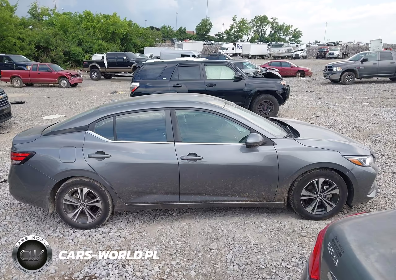 2022 Nissan Sentra Sv Xtronic Cvt VIN:3N1AB8CV4NY319065 - 14