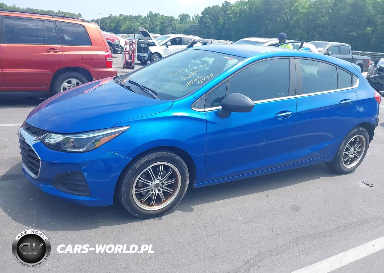 2019 Chevrolet Cruze Lt VIN:3G1BE6SM5KS564311 - 2