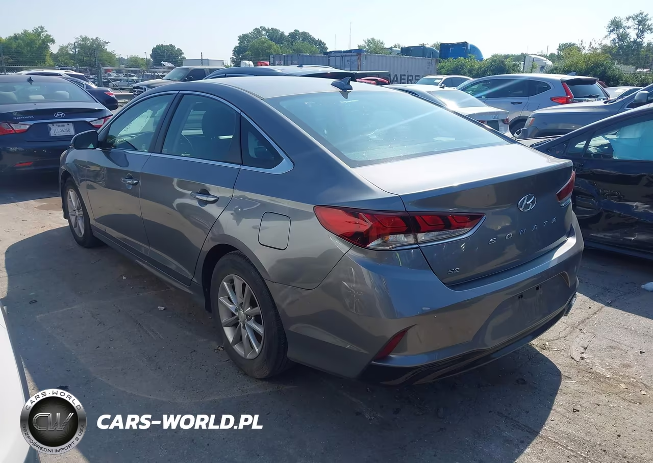 2018 Hyundai Sonata Se VIN:5NPE24AF1JH612612 - 3