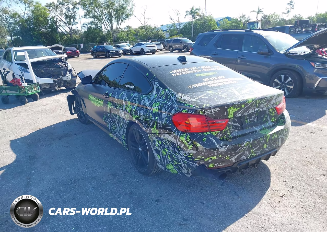 2015 BMW 428I VIN:WBA3N3C54FK233266 - 3