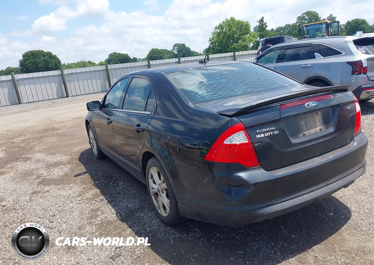 2012 Ford Fusion Se VIN:3FAHP0HA9CR121714 - 3