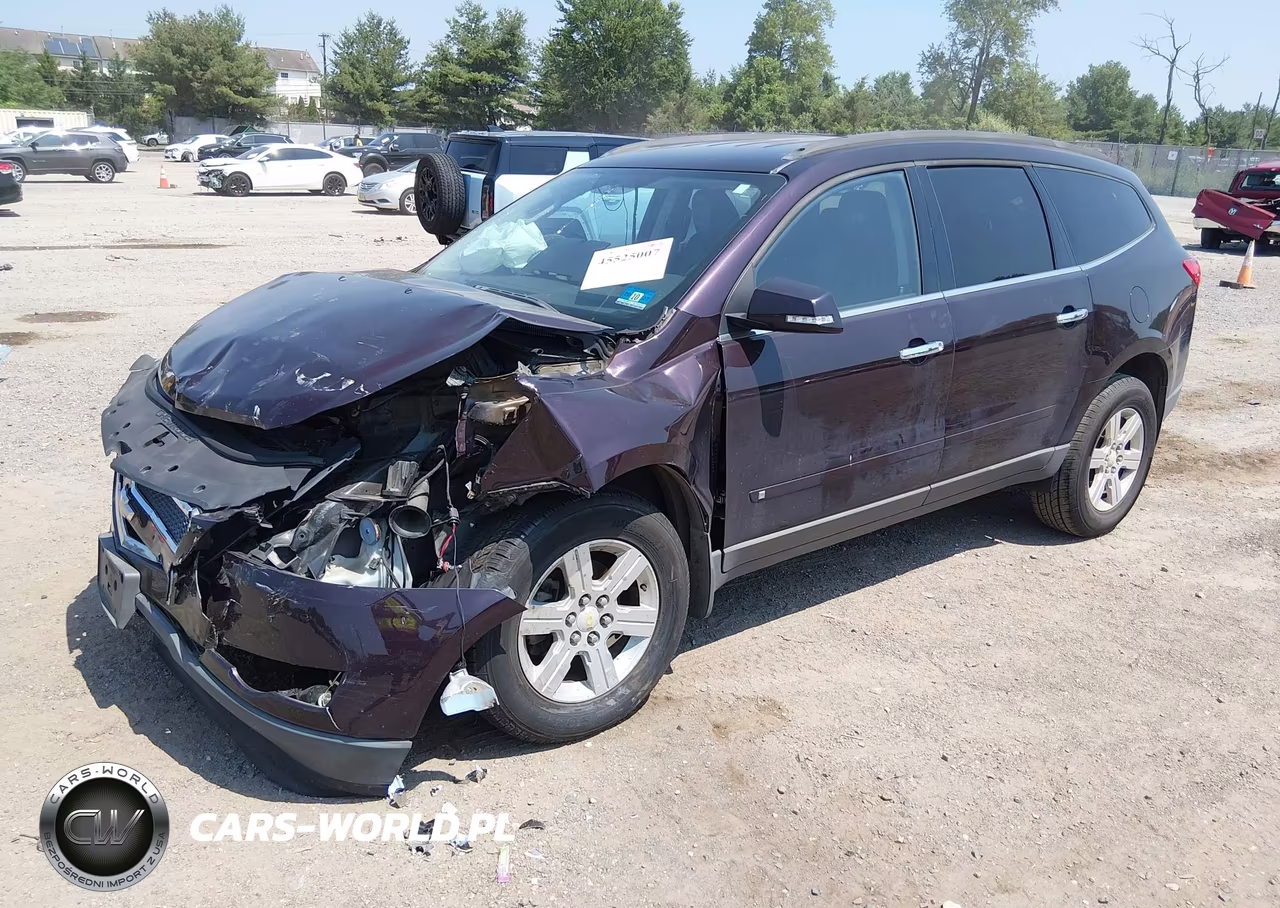 2010 Chevrolet Traverse Lt VIN:1GNLRGED8AS154752 - 2