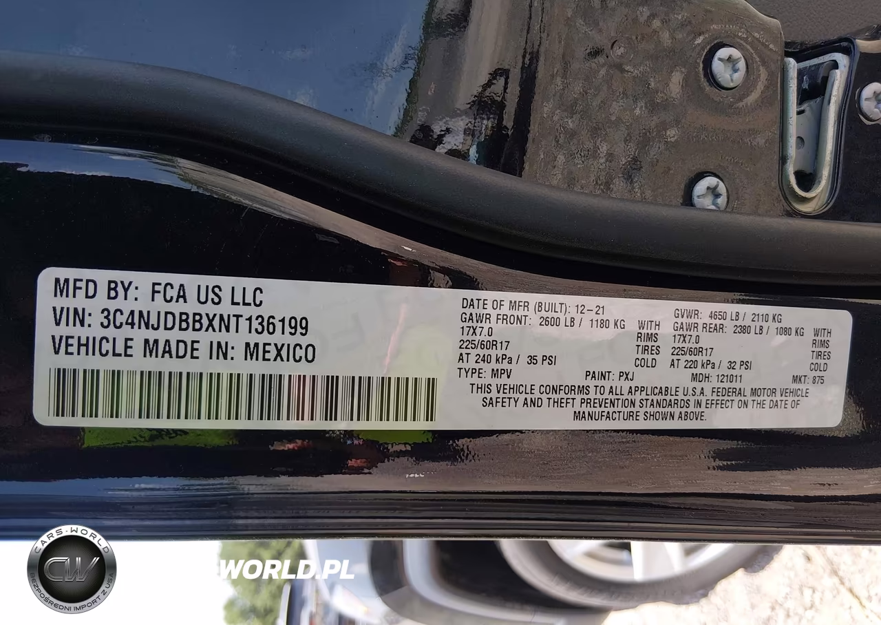 2022 Jeep Compass Latitude 4X4 VIN:3C4NJDBBXNT136199 - 9
