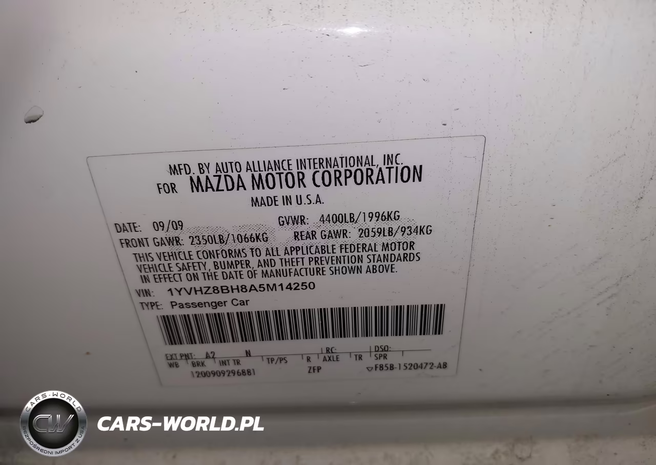 2010 Mazda Mazda6 I Sport VIN:1YVHZ8BH8A5M14250 - 9