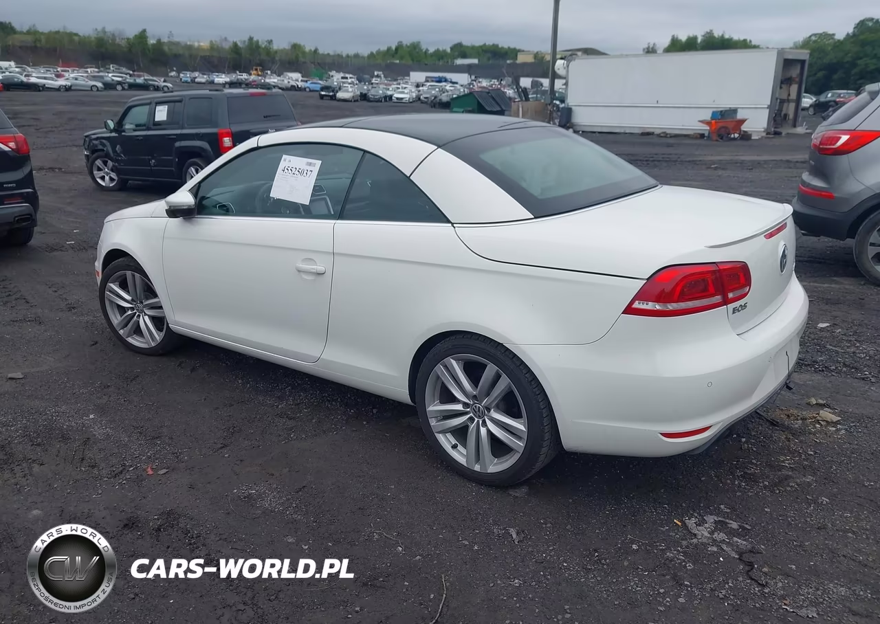 2014 Volkswagen Eos Executive VIN:WVWFW8AHXEV000674 - 3