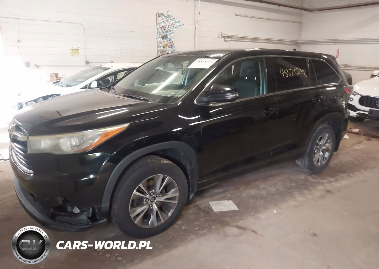 2016 Toyota Highlander Le Plus V6 VIN:5TDBKRFH9GS278150 - 2
