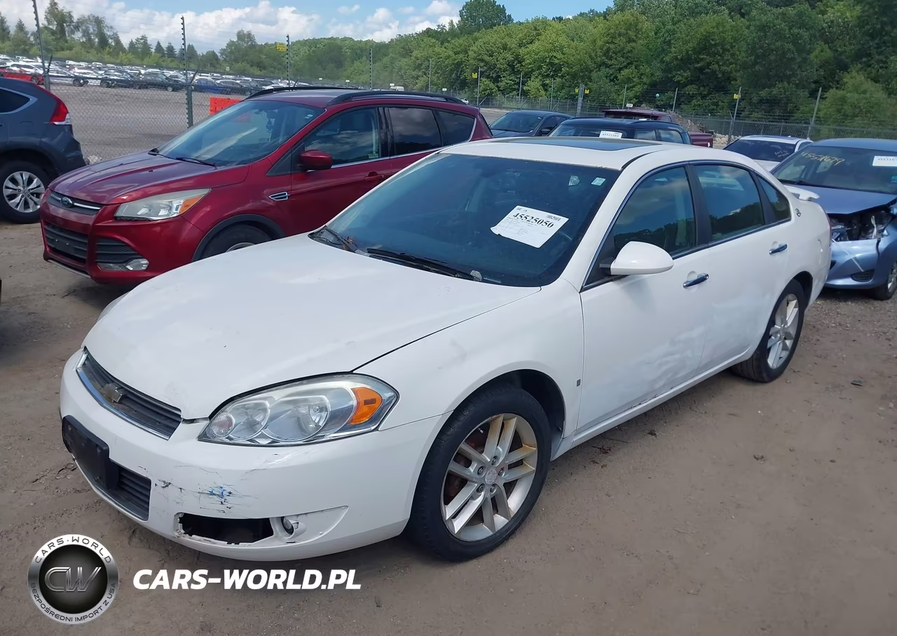 2008 Chevrolet Impala Ltz VIN:2G1WU583X81357169 - 2