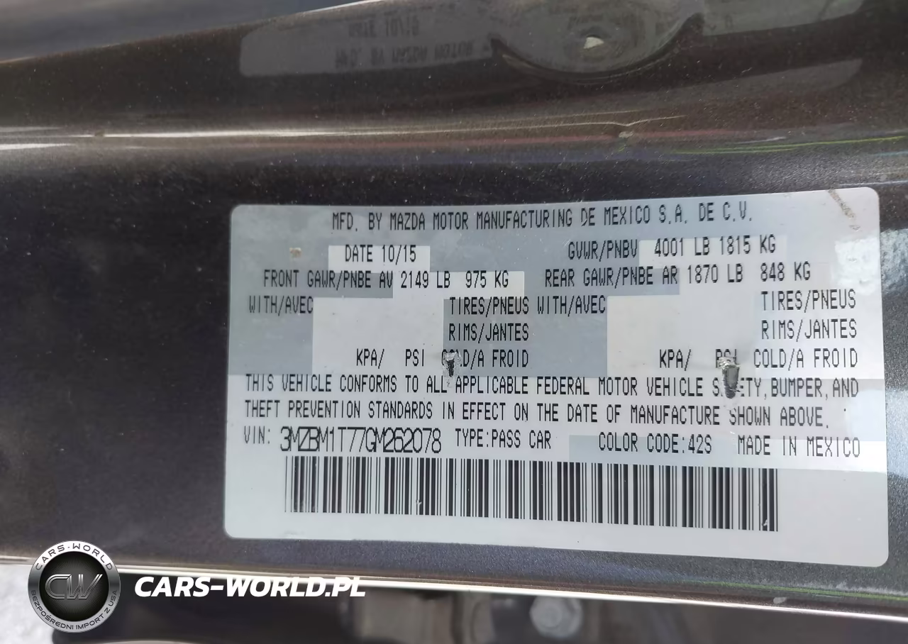 2016 Mazda Mazda3 I Sport VIN:3MZBM1T77GM262078 - 9