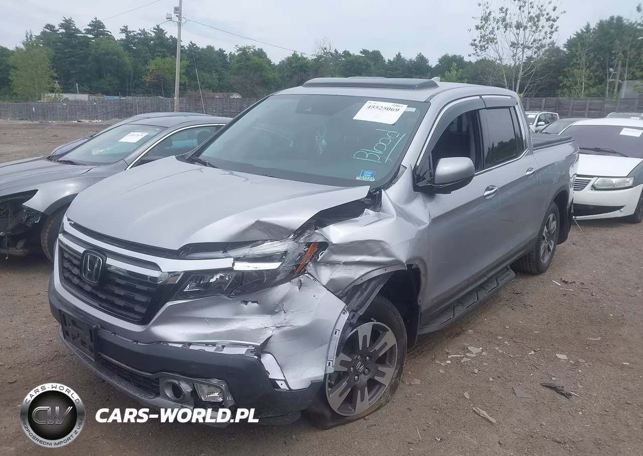 2019 Honda Ridgeline Rtl-E VIN:5FPYK3F77KB035147 - 2