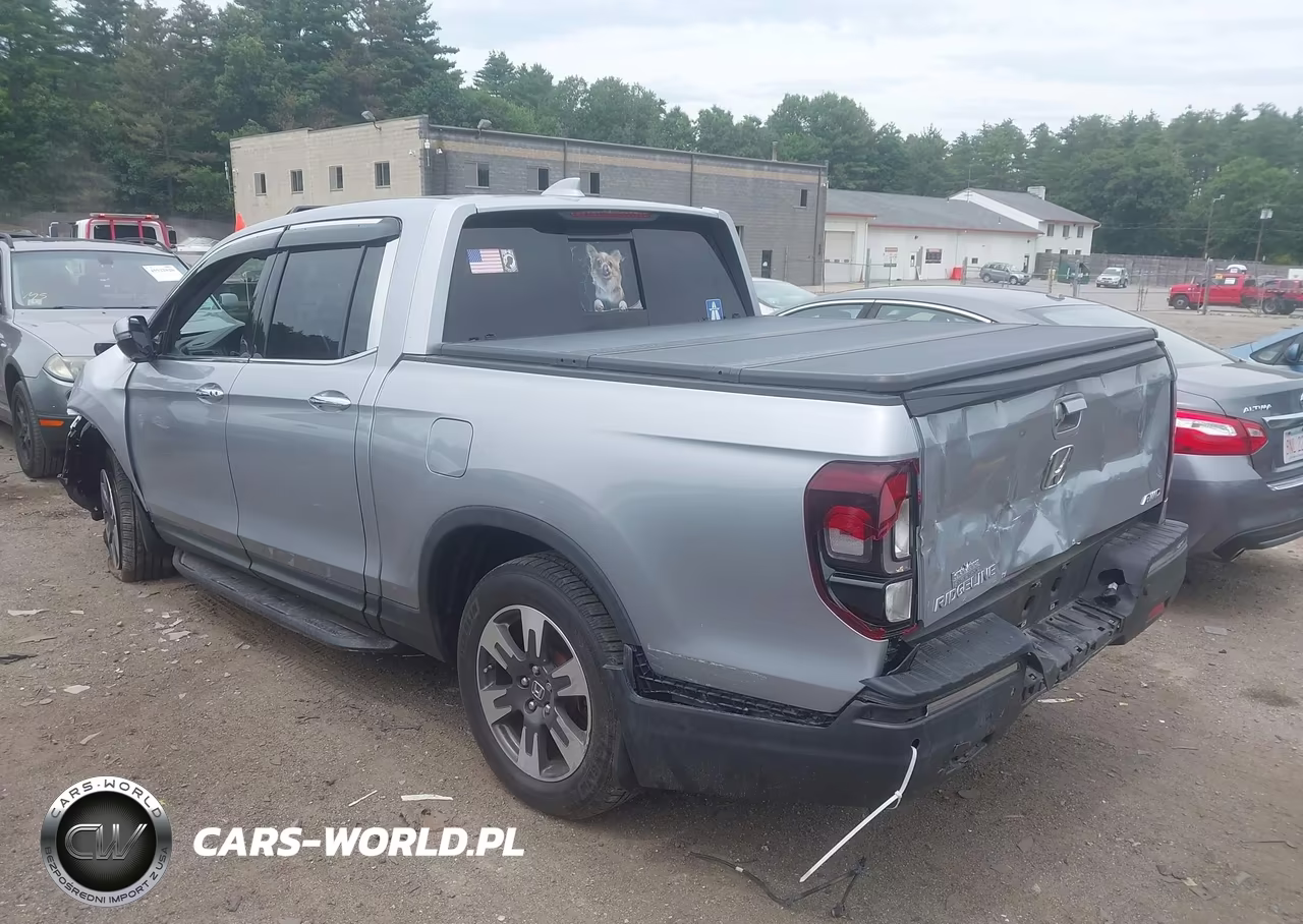 2019 Honda Ridgeline Rtl-E VIN:5FPYK3F77KB035147 - 3
