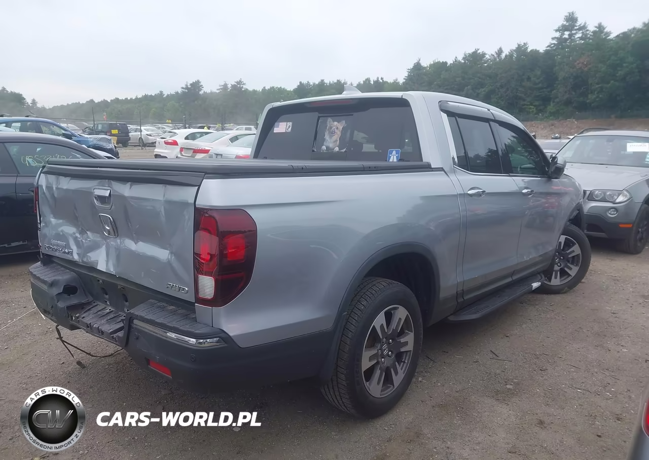 2019 Honda Ridgeline Rtl-E VIN:5FPYK3F77KB035147 - 4