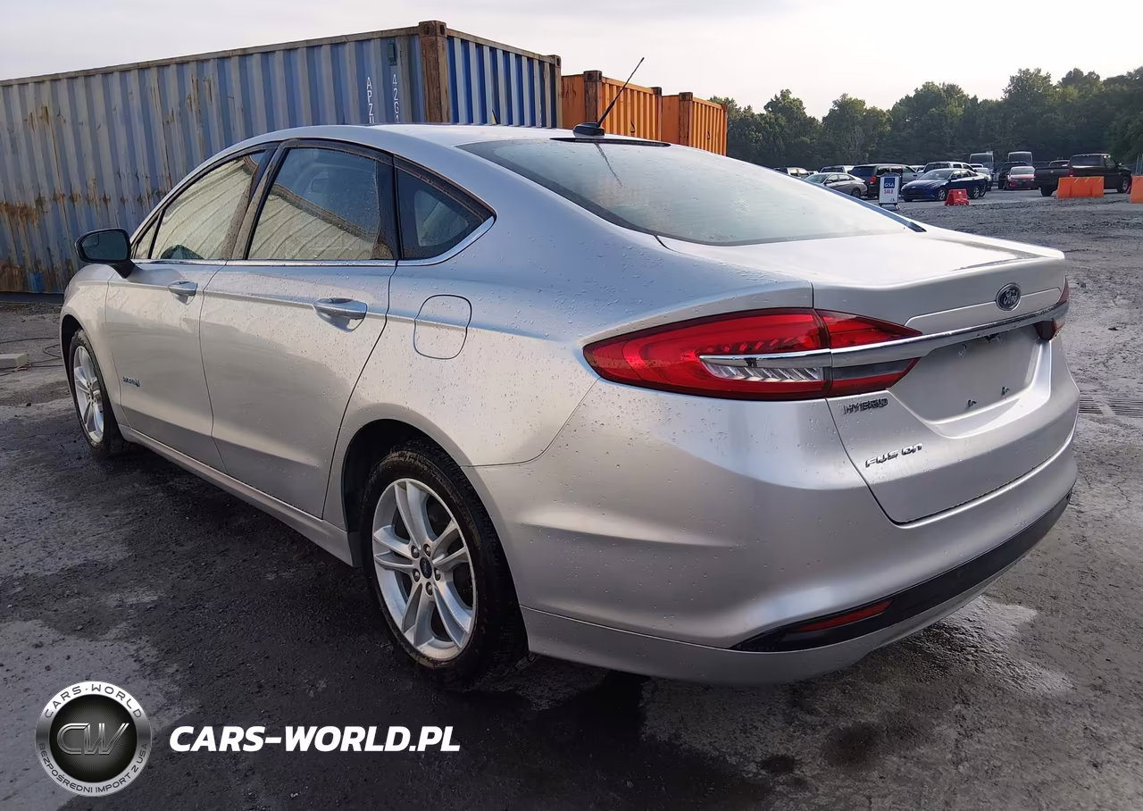 2018 Ford Fusion Hybrid S VIN:3FA6P0UU4JR271623 - 3