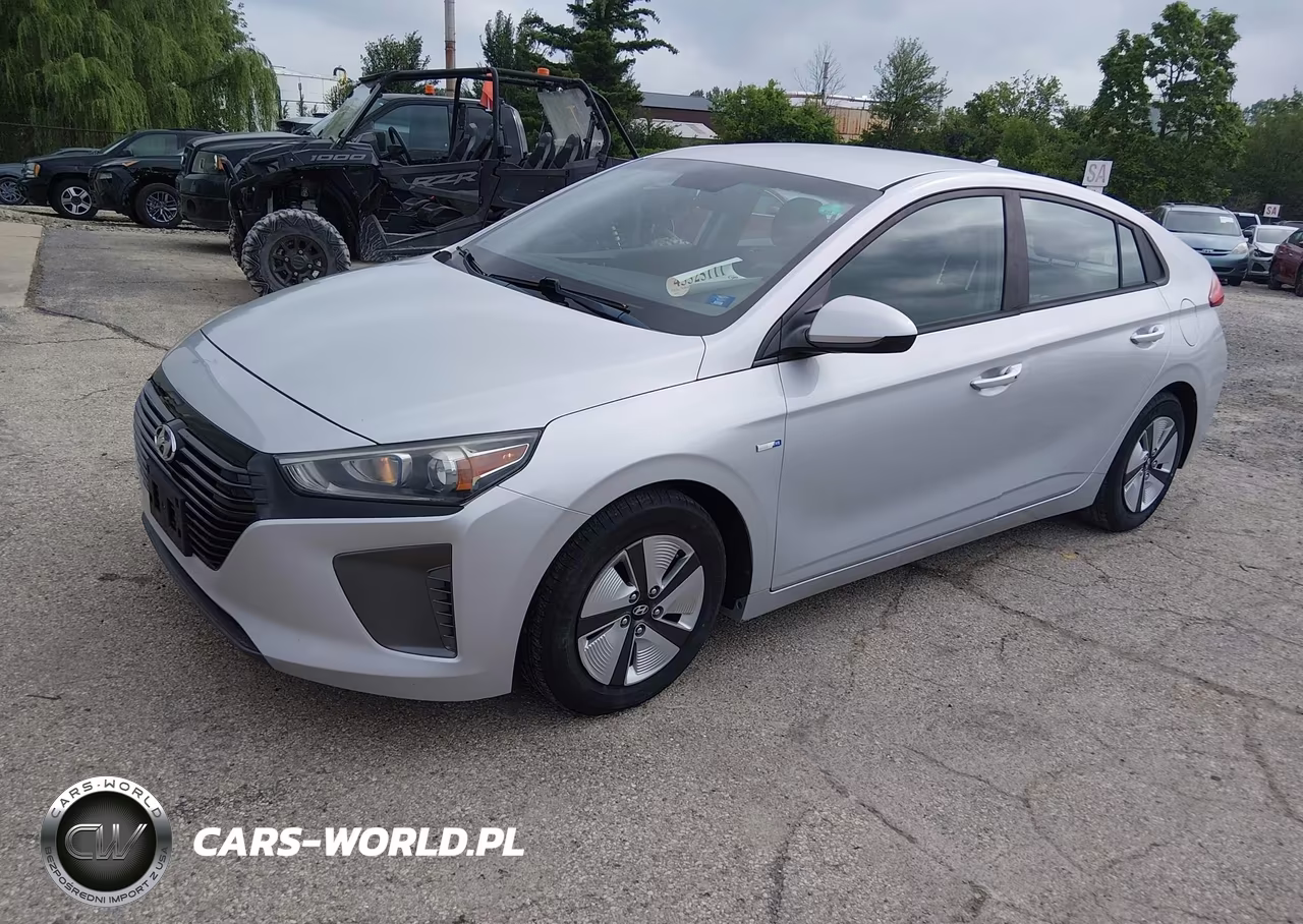 2018 Hyundai Ioniq Hybrid Blue VIN:KMHC65LC1JU076590 - 2