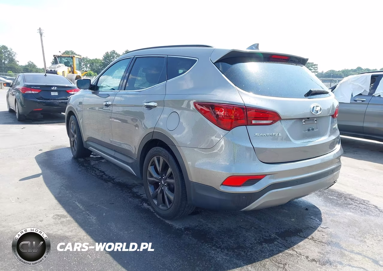 2017 Hyundai Santa Fe Sport 2.0T Ultimate VIN:5XYZW4LA0HG406626 - 3