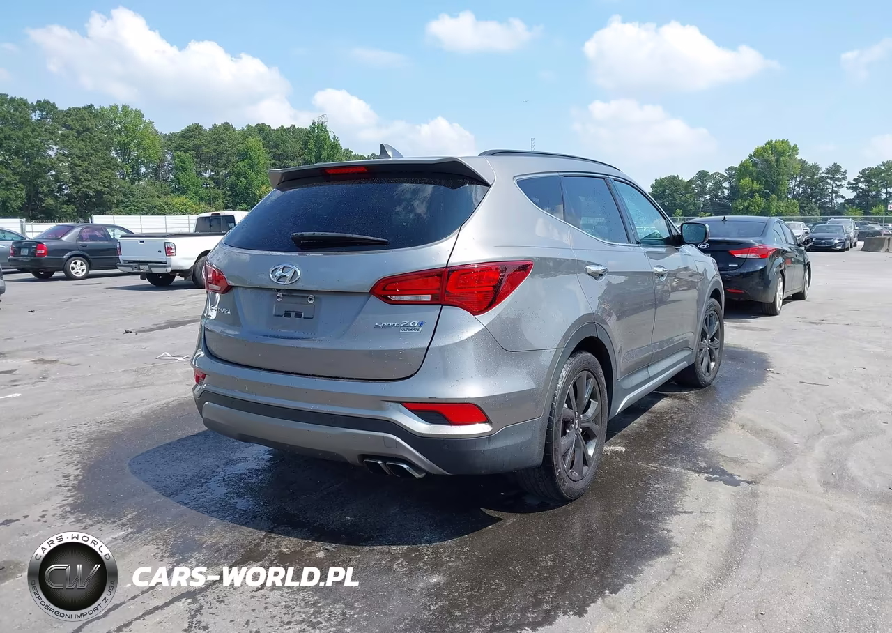 2017 Hyundai Santa Fe Sport 2.0T Ultimate VIN:5XYZW4LA0HG406626 - 4