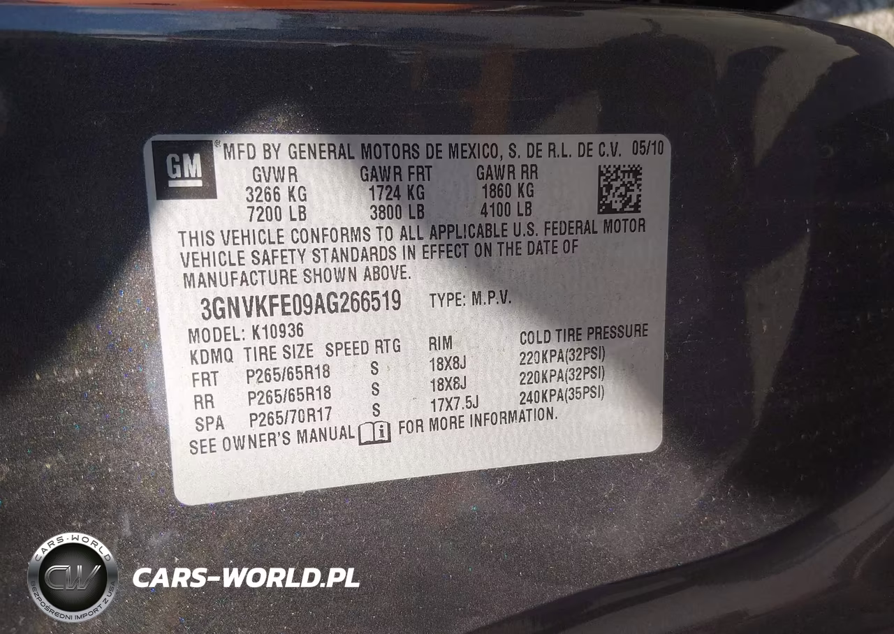 2010 Chevrolet Avalanche 1500 Lt1 VIN:3GNVKFE09AG266519 - 9