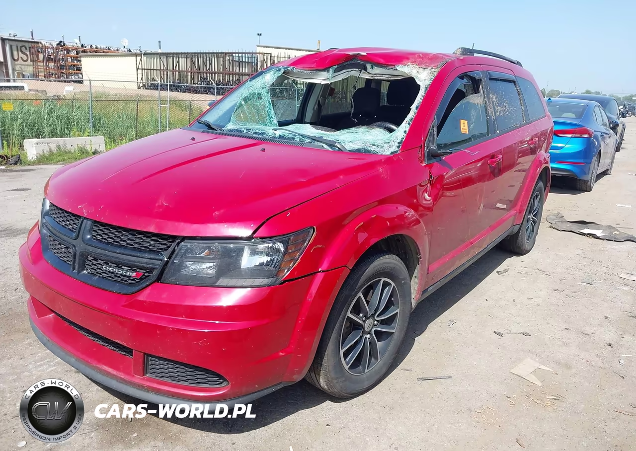 2018 Dodge Journey Se VIN:3C4PDCAB4JT429618 - 2