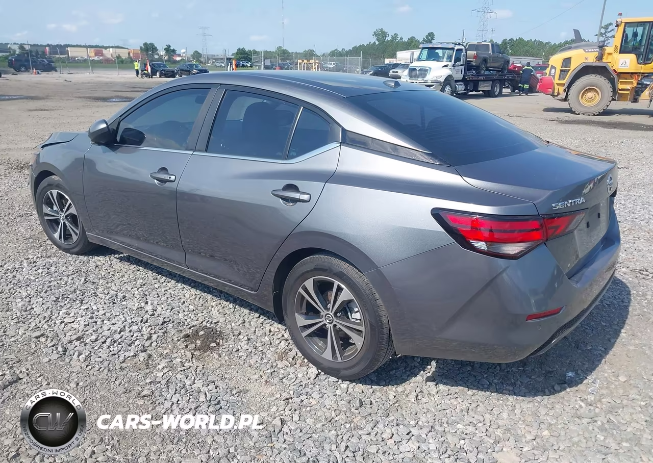 2021 Nissan Sentra Sv Xtronic Cvt VIN:3N1AB8CV1MY235901 - 3