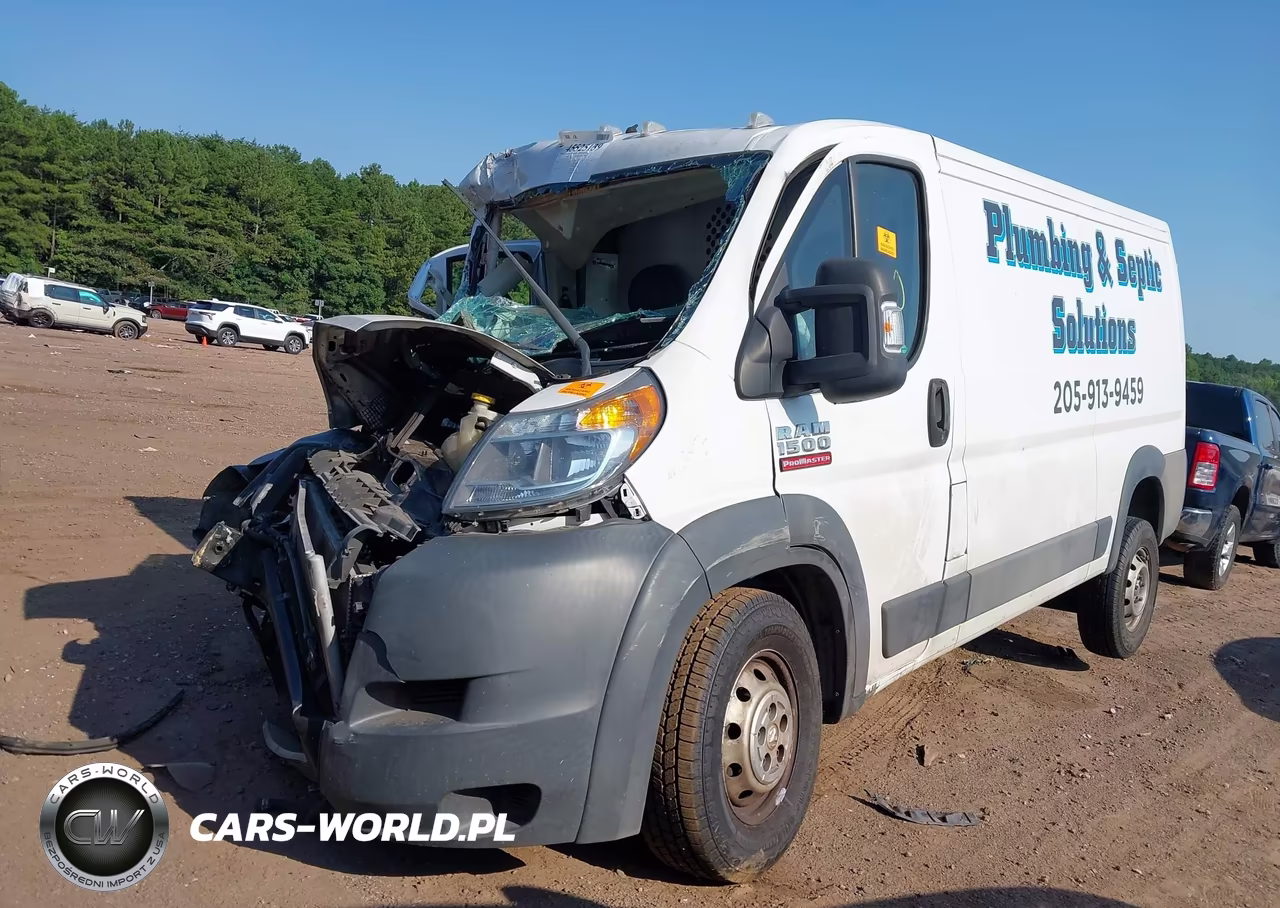 2017 Ram Promaster 1500 Low Roof 136 Wb VIN:3C6TRVAG9HE531493 - 2