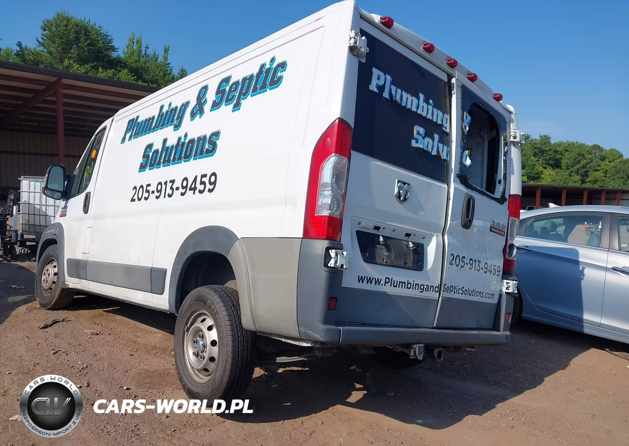 2017 Ram Promaster 1500 Low Roof 136 Wb VIN:3C6TRVAG9HE531493 - 3
