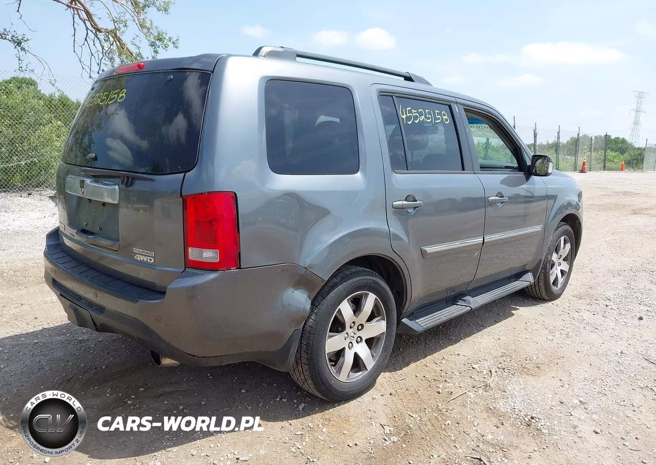 2012 Honda Pilot Touring VIN:5FNYF4H98CB042739 - 4