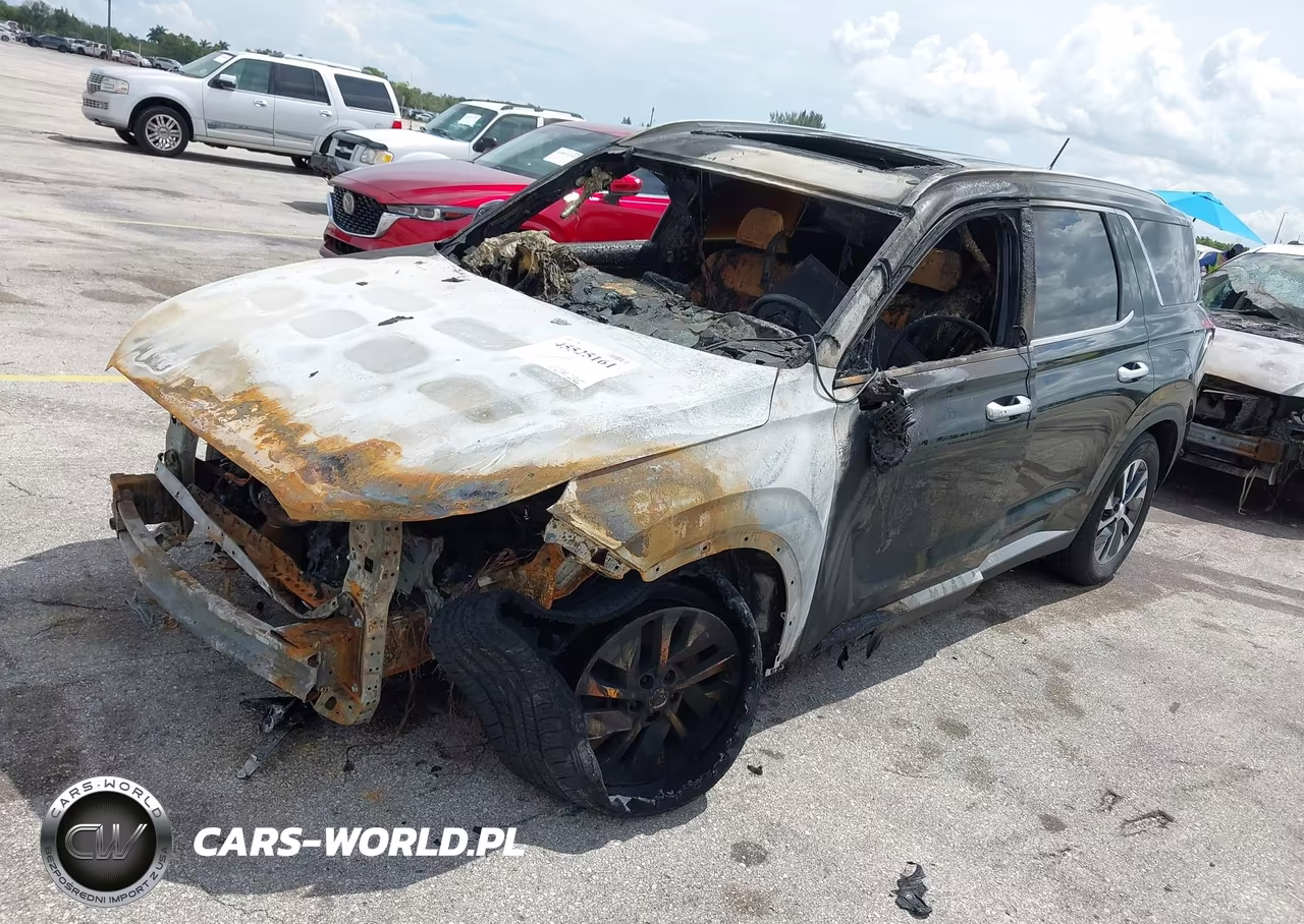 2022 Hyundai Palisade Sel VIN:KM8R24HE6NU353153 - 2