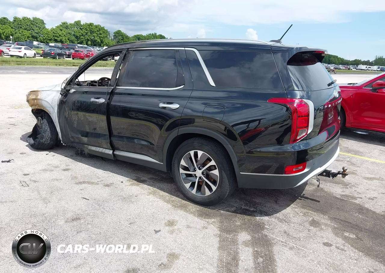 2022 Hyundai Palisade Sel VIN:KM8R24HE6NU353153 - 3